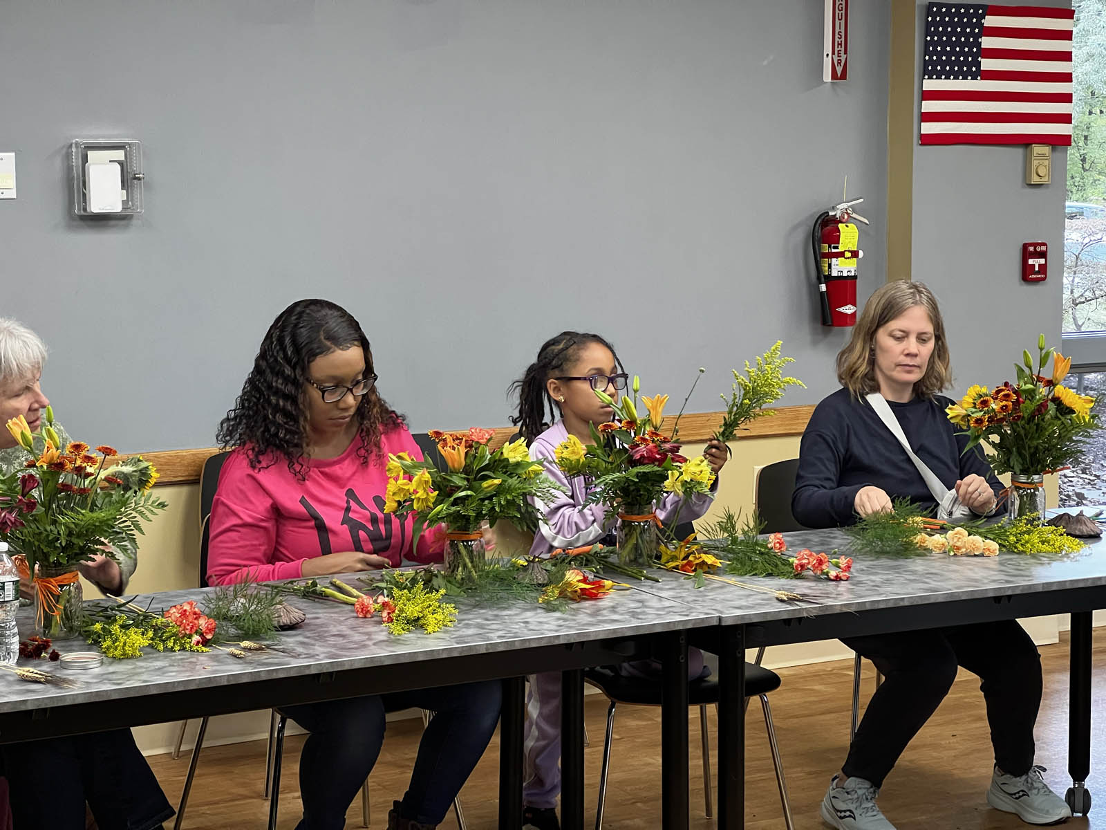 Fall Vase Arrangement Class