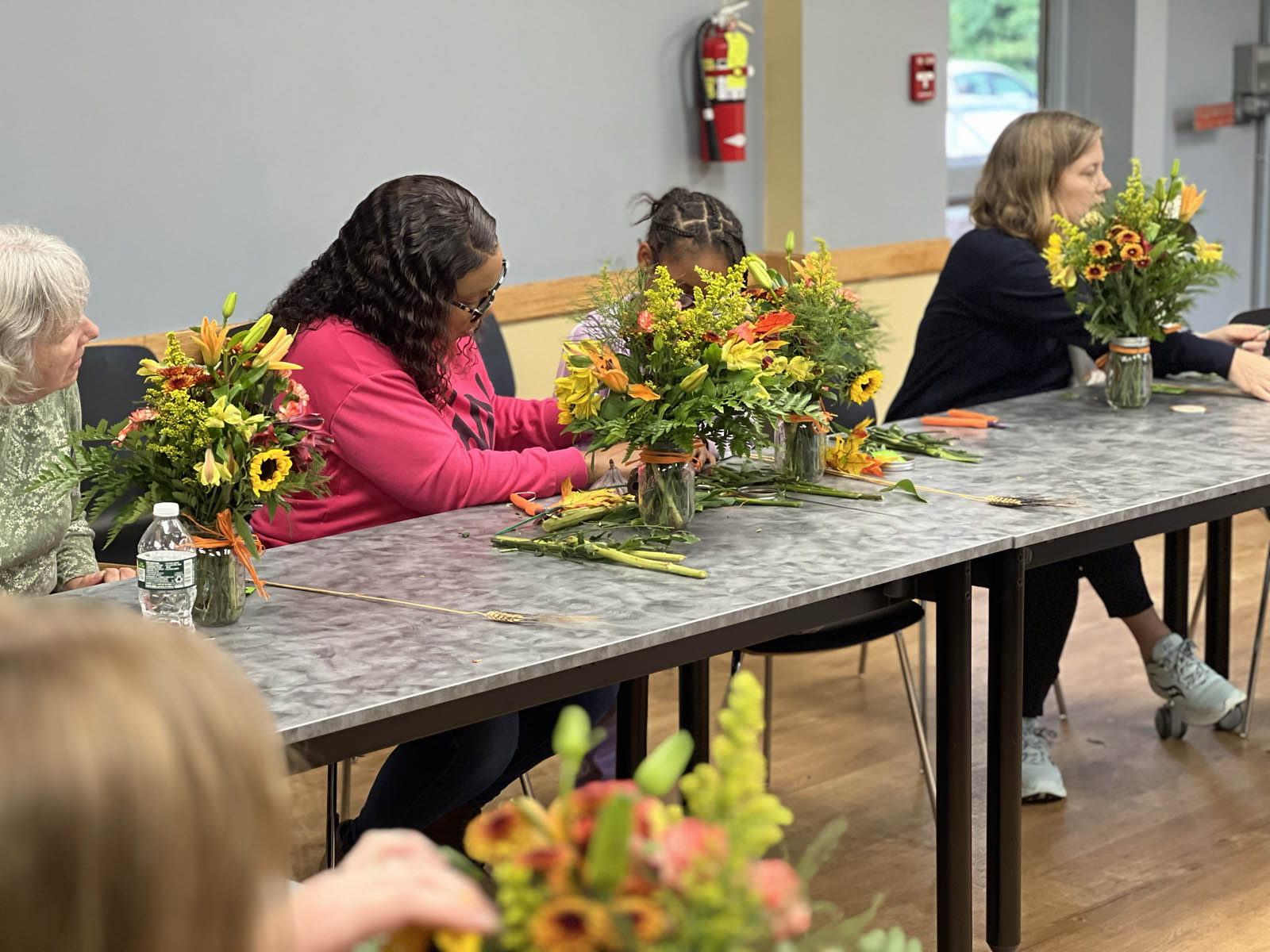 Fall Vase Arrangement Class