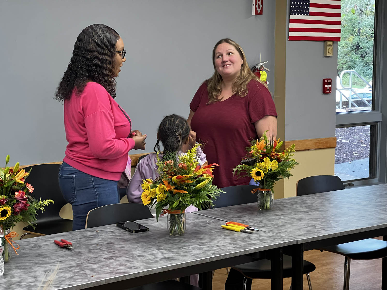 Fall Vase Arrangement Class