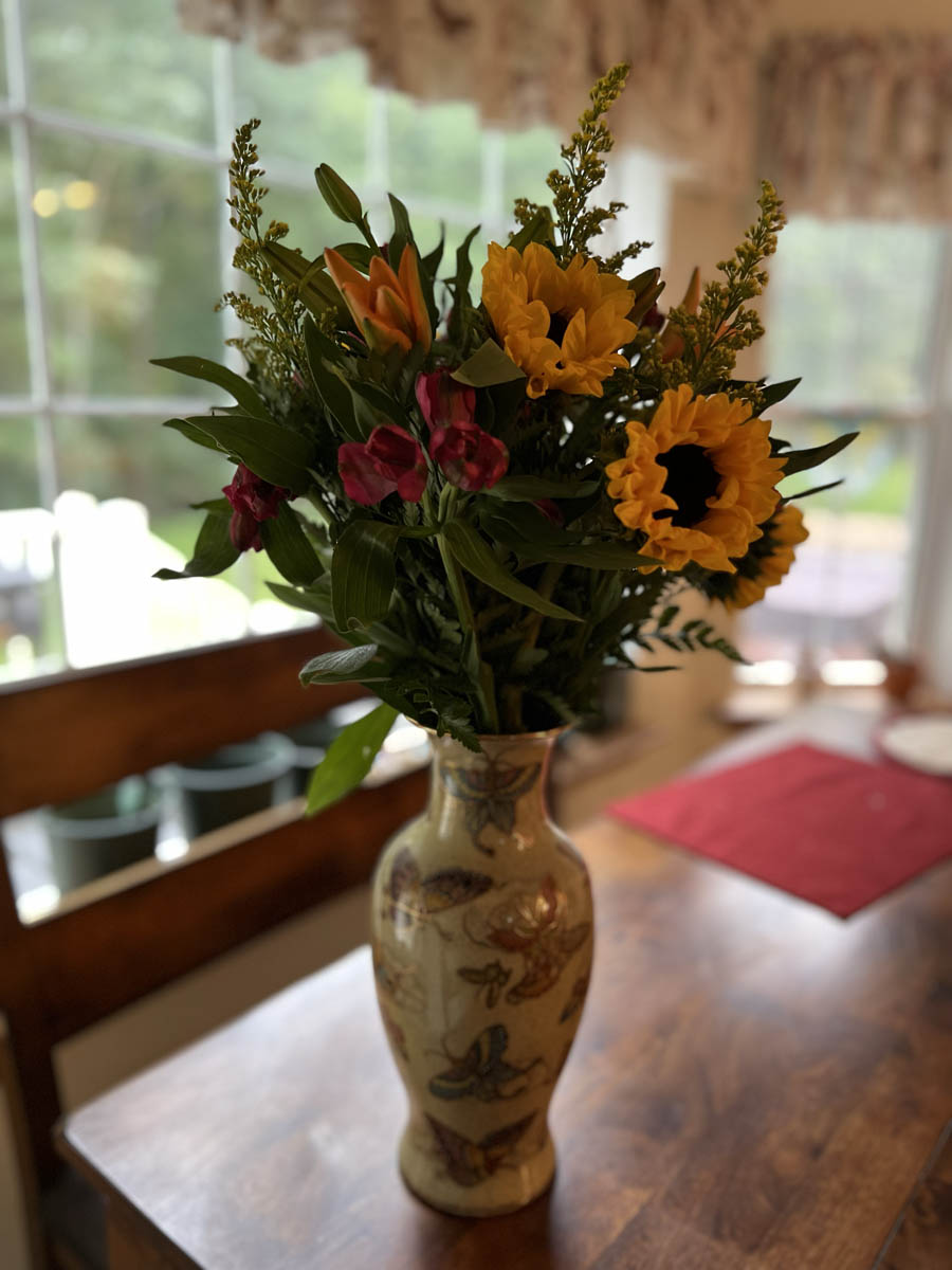 Fall Vase Arrangement Class